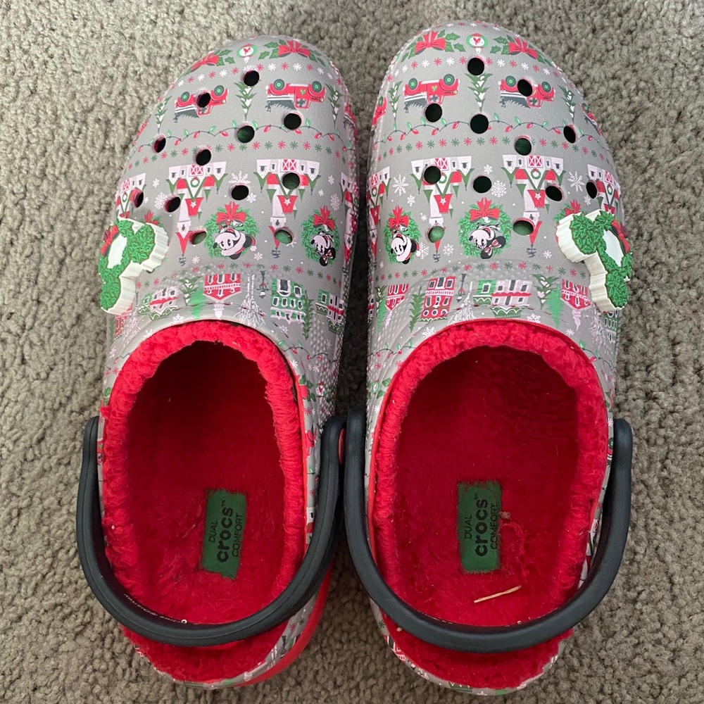 Disney Christmas holidays crocs